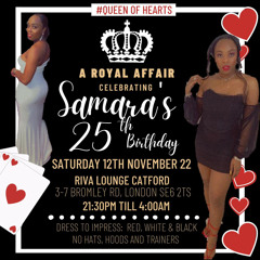 Samara  25th Birthday Party Live Audio Mixed by DJ NATZ B & Hosted By DJ NATZ B 12/11/2022