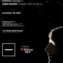 Richie Hawtin, Magda, Marc Houle - Live at M_NUS Expansion Contraction Tour, Windsor 09-11-2007