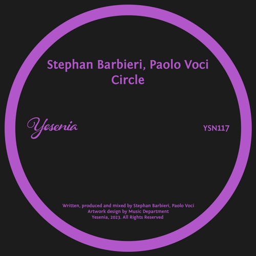 PREMIERE: Stephan Barbieri, Paolo Voci - Circle [Yesenia]
