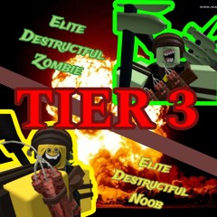 Noobs VS Zombies Realish Reborn - Elite Destructful Noob/Zombie (Tier 3)