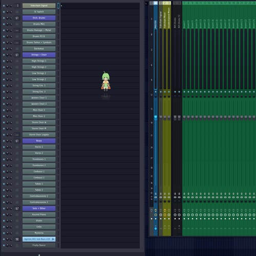 Testing out a new production template