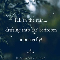lull in the rain [naviarhaiku501]