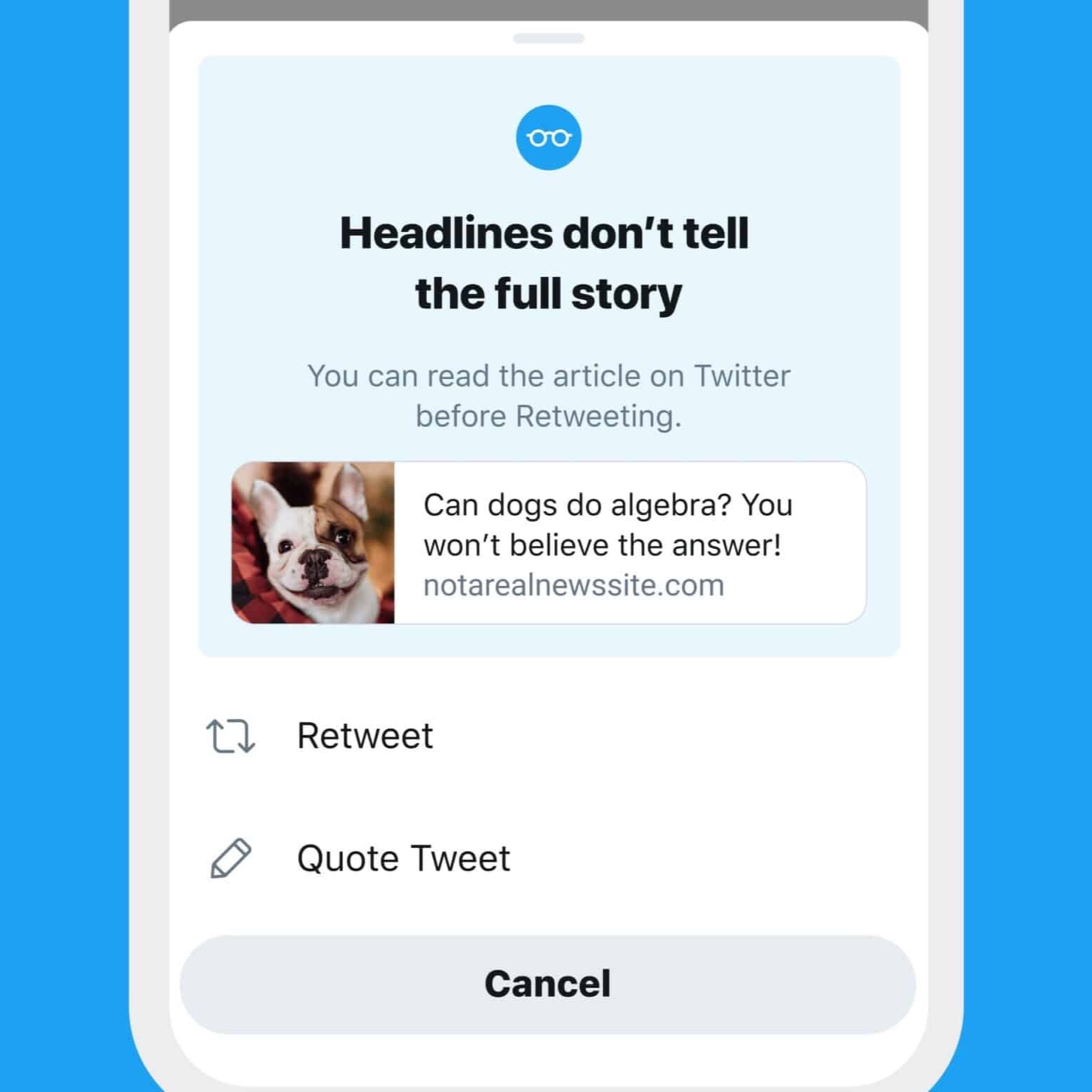 493- Twitter Wants You to ‘Read Before You Retweet’ (28.09.20) episode artwork