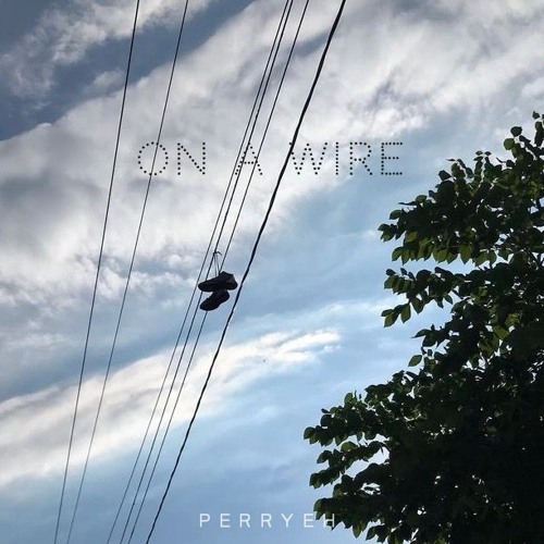 On a wire.