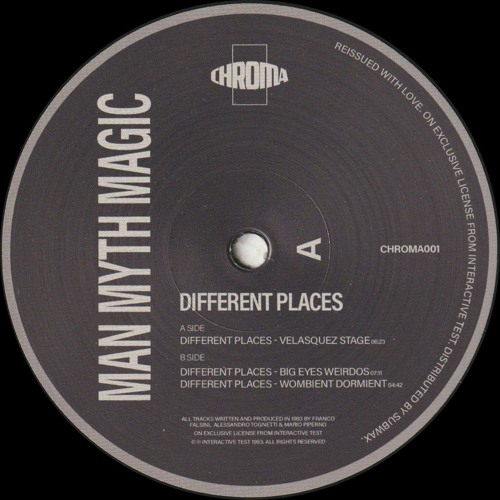 Man Myth Magic - Different Places (CHROMA001)