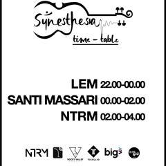 NTRM @ Tigullio | Synesthesia Malta | 26.05.23