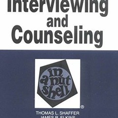 download EPUB 📧 Legal Interviewing and Counseling in a Nutshell (Nutshells) by  Thom
