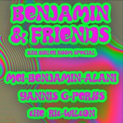 BENJAMIN & FRIENDS -SPEED GARAGE - SATURDAY 16TH NOVEMBER @ THE BANK DARWEN