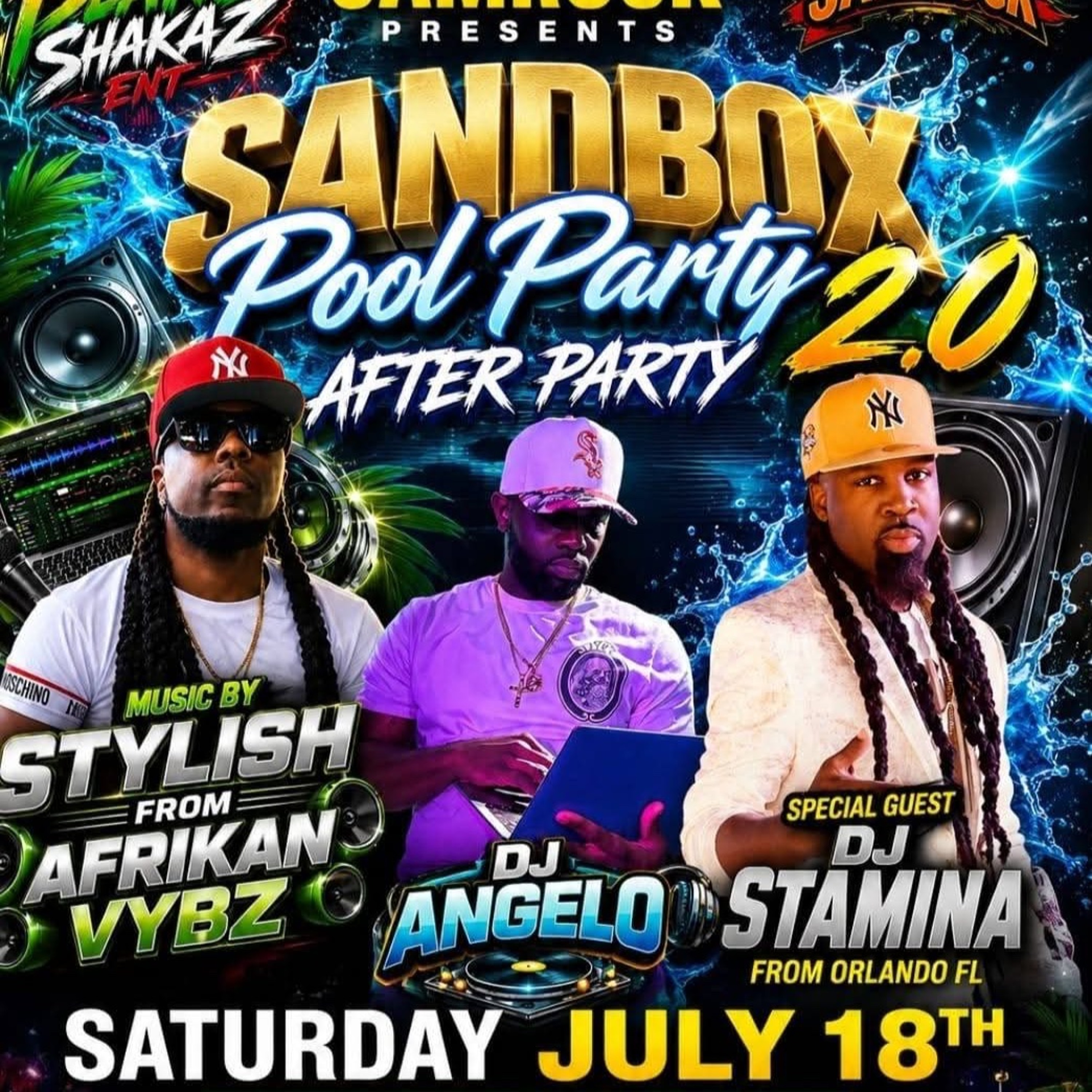SANDBOXS POOL PARTY AFTER PARTY MUSIC BY DJ STAMINA DJ STYLISH FROM AFRIKAN VYBZ DJ ANGELO episode artwork