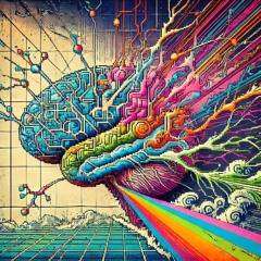 Quantum Fractal - Neural Disconnection