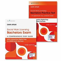 PDF Social Work Licensing Bachelors Exam Guide and Practice Test Set: A Comprehe