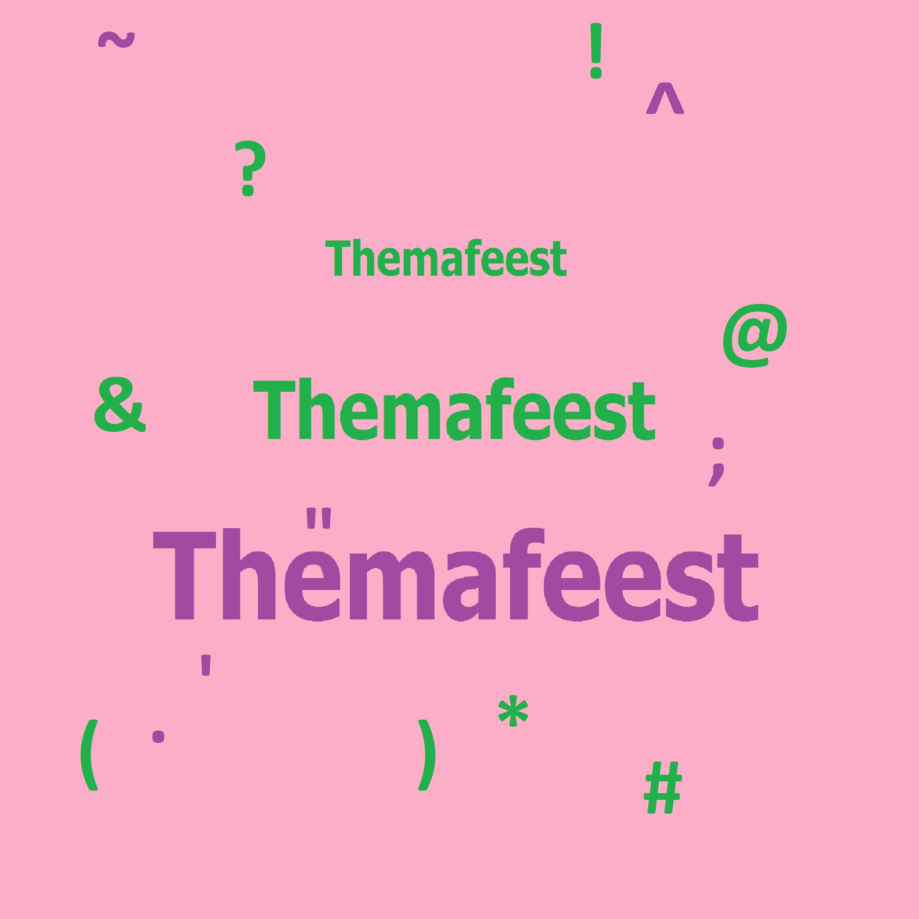 Themafeest