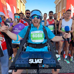 SUAT LIVE running in KUWAIT Marathon