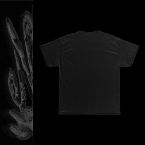 white tee w/ r.g. beam