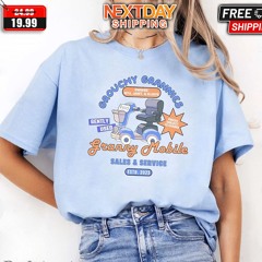 Bluey Grouchy Grannies Granny Mobile Sales & Service Shirt