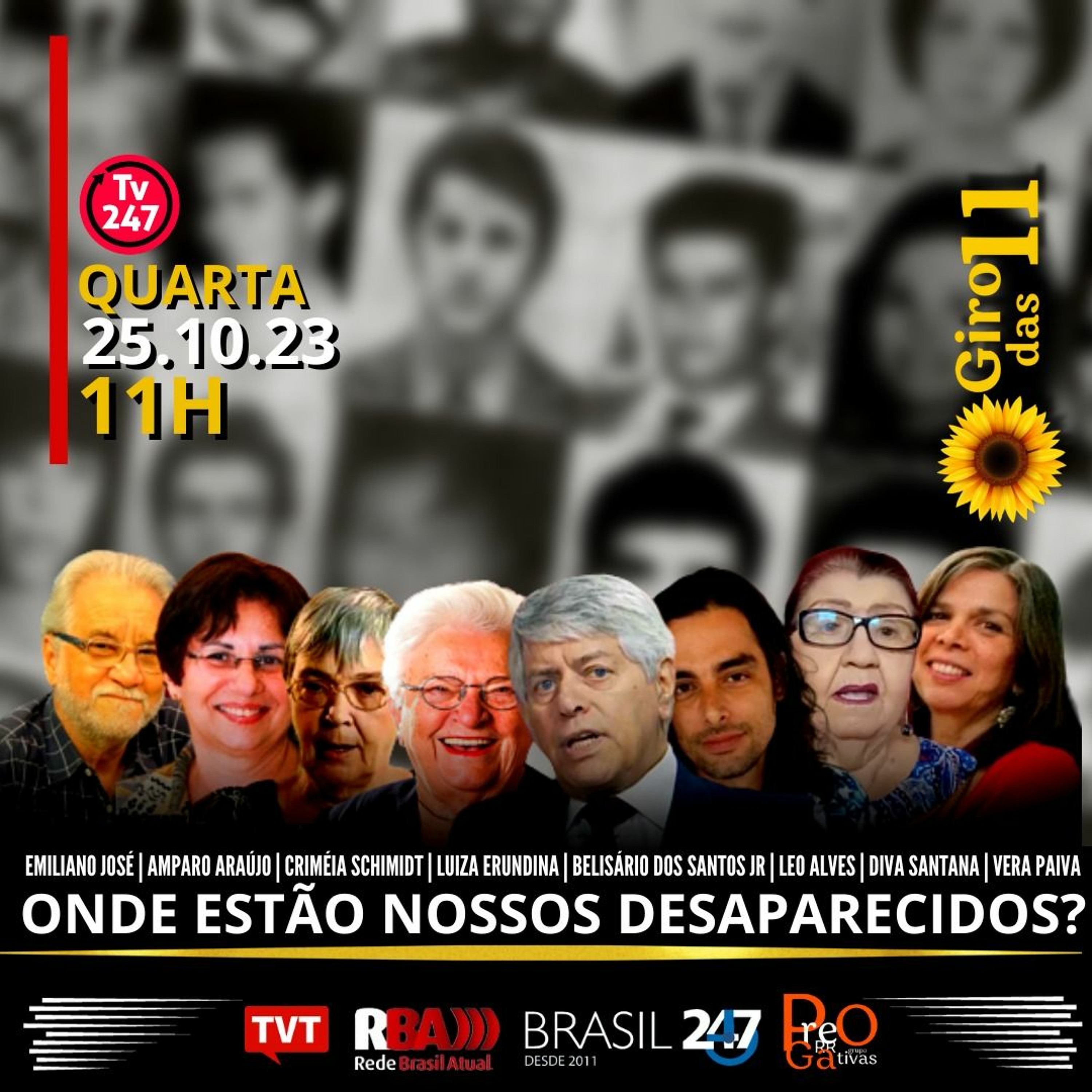 Giro Das Onze Especial  O Brasil Quer Saber  Onde Estão Nossos Desaparecidos episode artwork