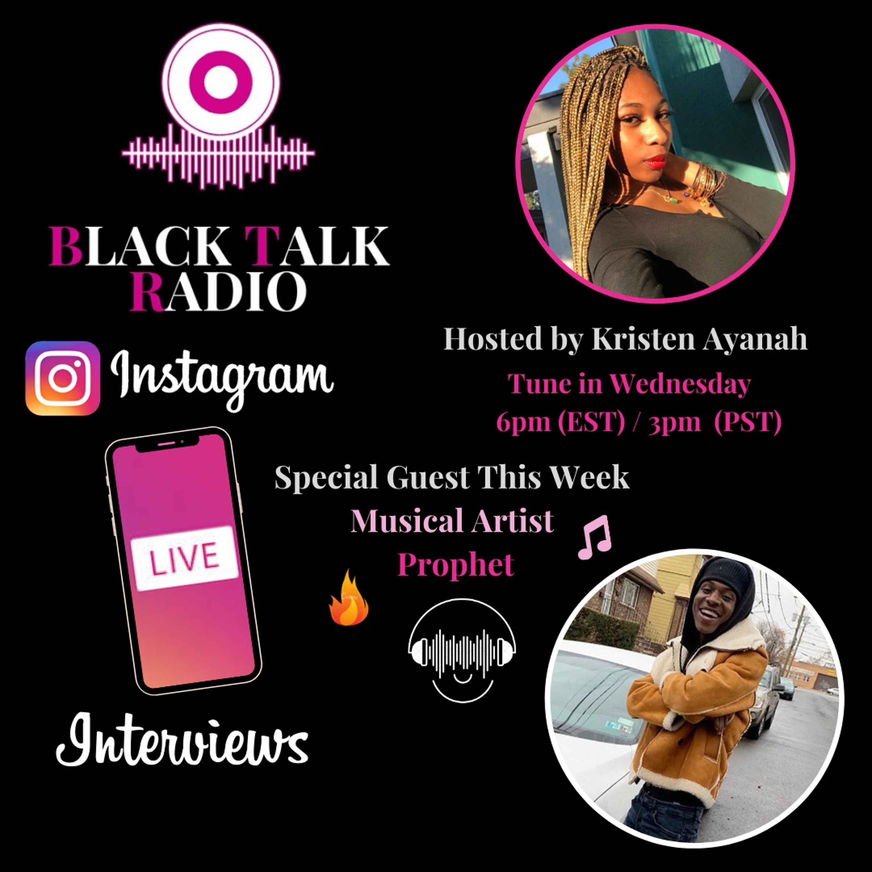Black Talk Radio Season 3 Episode 16 (Prophet Interview ✨) episode artwork