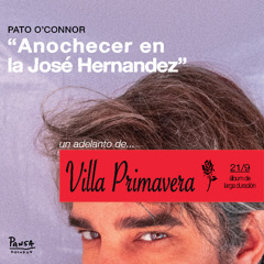 Anochecer en la José Hernandez