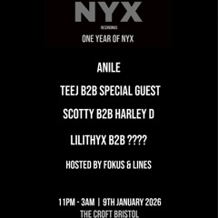 NYX  RECORDINGS COMPETETION ENTRY MIX - PATCHY