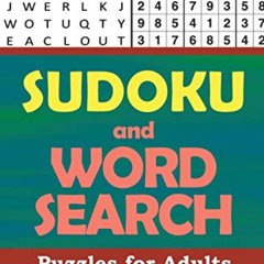 Get PDF 💑 Sudoku and Word Search Puzzles for Adults Vol 1 by  Puzzle Crazy EPUB KIND