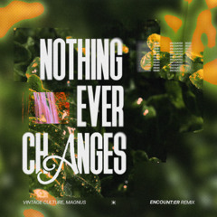 Nothing Ever Changes - Vintage Culture, MAGNUS (Encounter Remix)