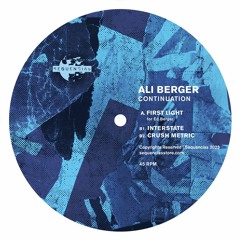Ali Berger - Continuation (SEQ017)