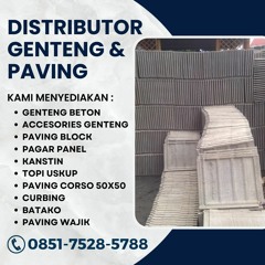 KUAT, WA CALL 0851 - 7528 - 5788, Genteng Beton Kuat