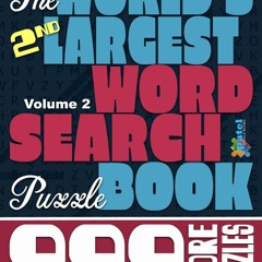 ✔Kindle⚡️ The World's 2nd Largest Word Search Puzzle Book: 999 More Puzzles