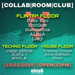 Ampy @ Collab Room Club (EinsB Göttingen / 15.02.2025 / mit Atmo)