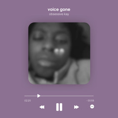 voice gone (prod. kruzbeats)