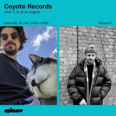 Lington Production Mix for Coyote Records (Rinse FM)