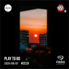 DJ JONNESSEY - PLAY TO 60 - #215 (2025 08 07) 120-125 BPM KissFM.ro