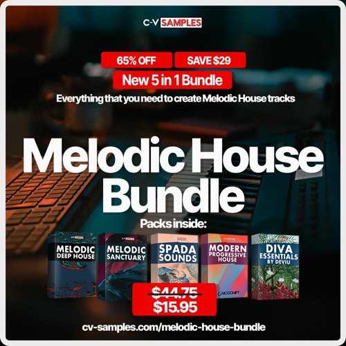 5 in 1 Melodic House Bundle - 65% OFF