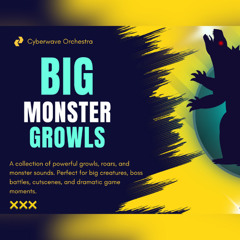 BIG Monster Growls - Sound Effects Pack
