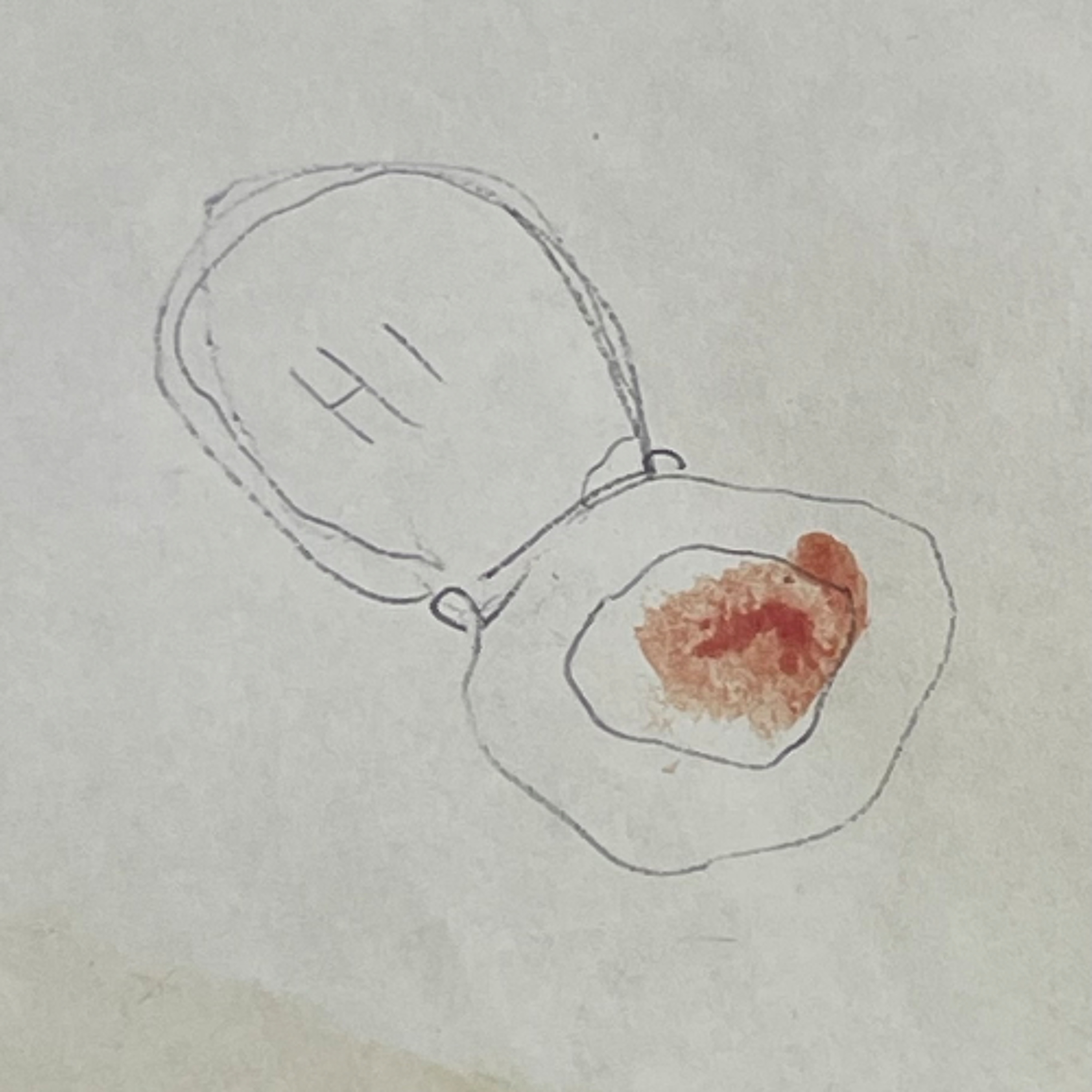 sketch for nutrition episode artwork