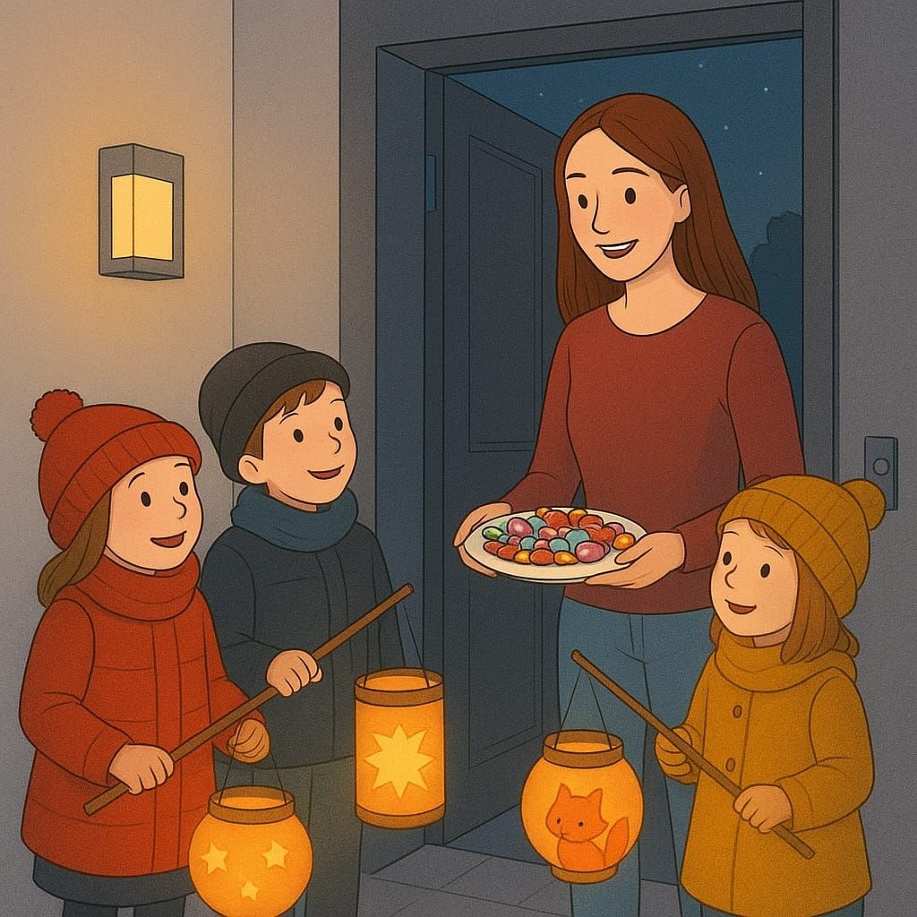 Singen für Süßes: Tradition des Martinssingens Singen für Süßes: Tradition des Martinssingens