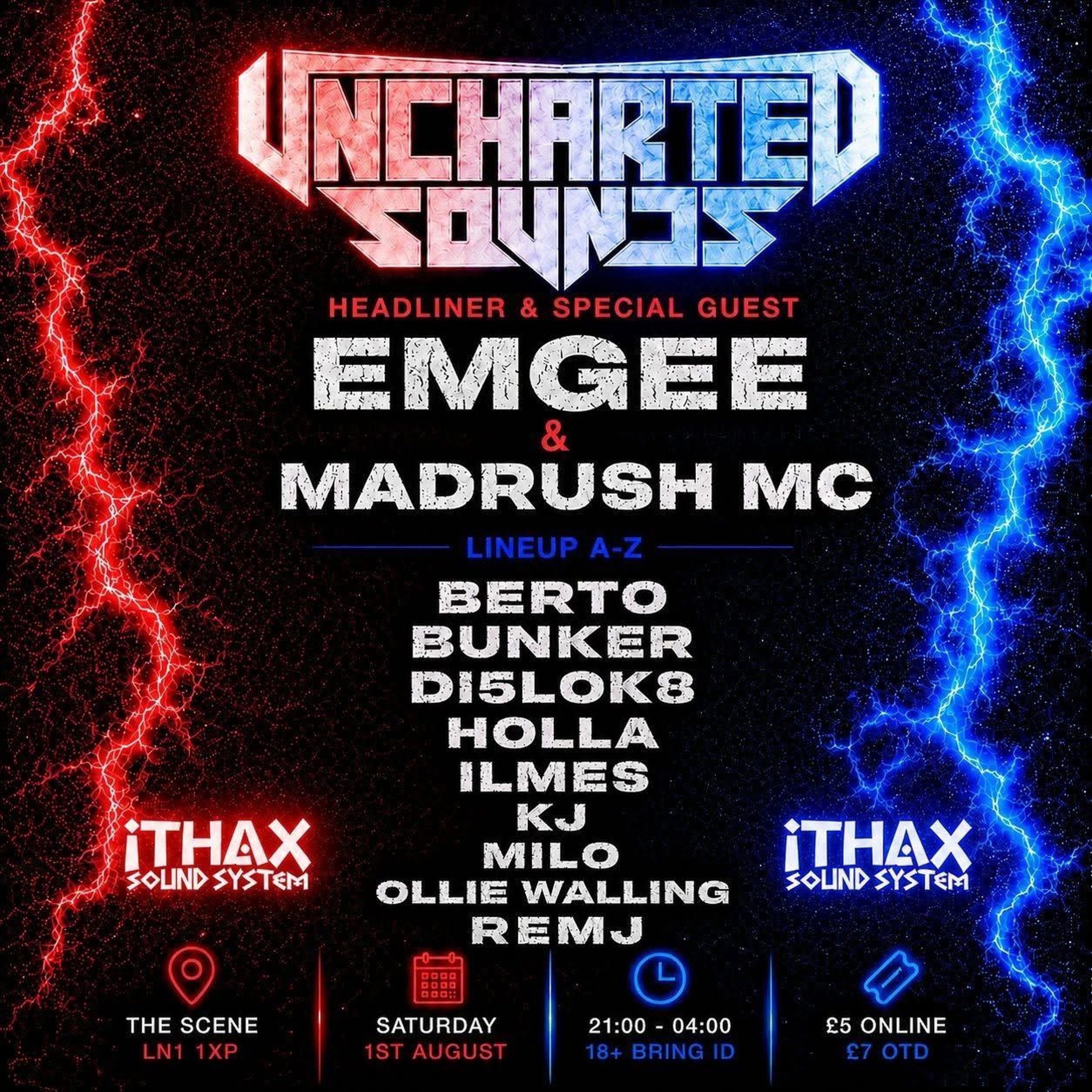 EMGEE @ Uncharted Sounds - The Scene - Lincoln episode artwork