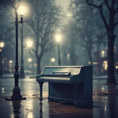 Playing a broken piano