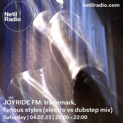 dubstep vs. electro mix for joyride fm on netil radio (feb '23)
