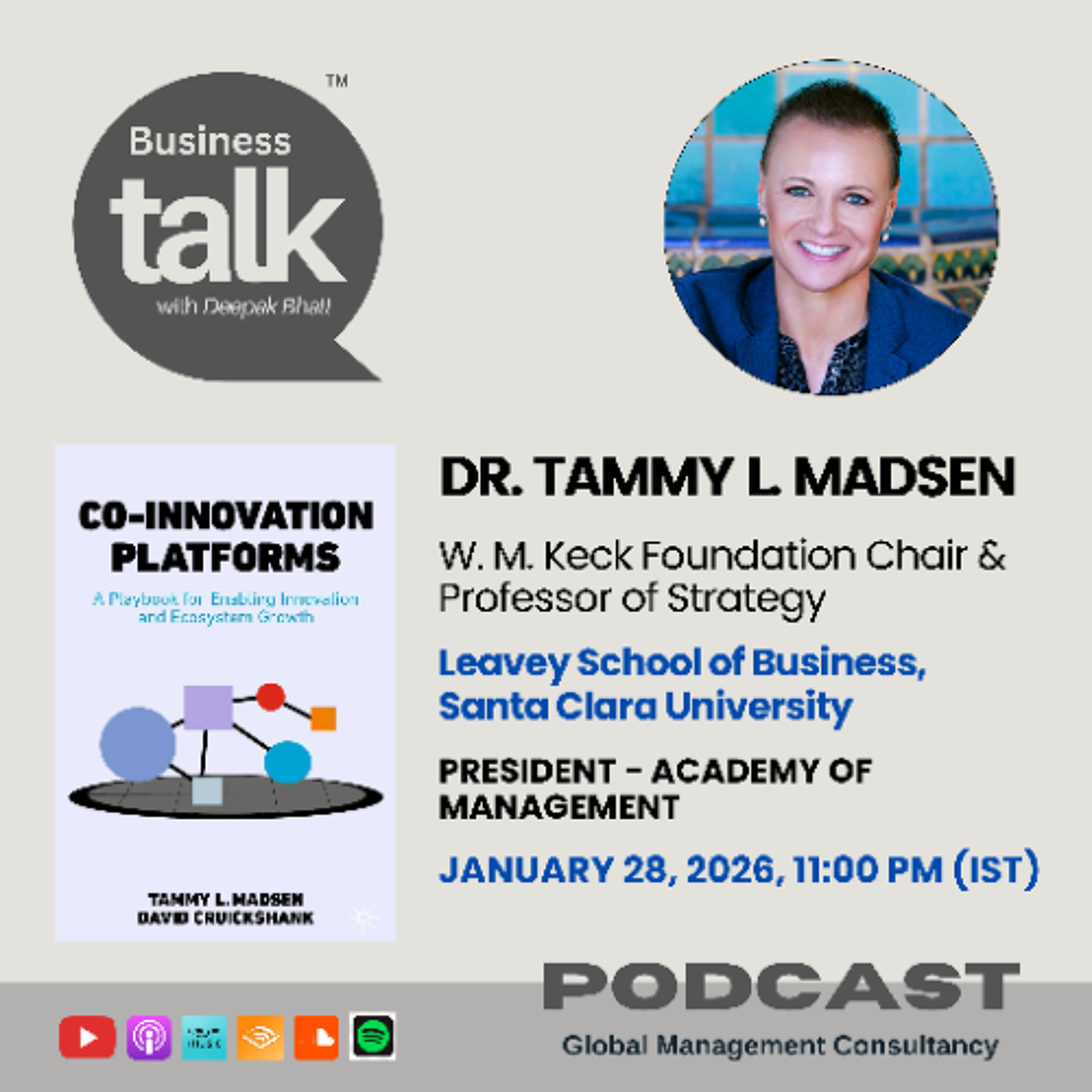 How Co-Innovation Platforms Accelerate Innovation and Ecosystem Growth | Prof. Tammy Madsen episode artwork