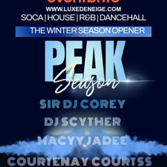 LUXE DE NEIGE PEAK SEASON | COURTENAYCOURTS X COOL 'N SMOOTH LIVE AUDIO | HIP HOP R&B SET | REMIXES 2025 | UK US