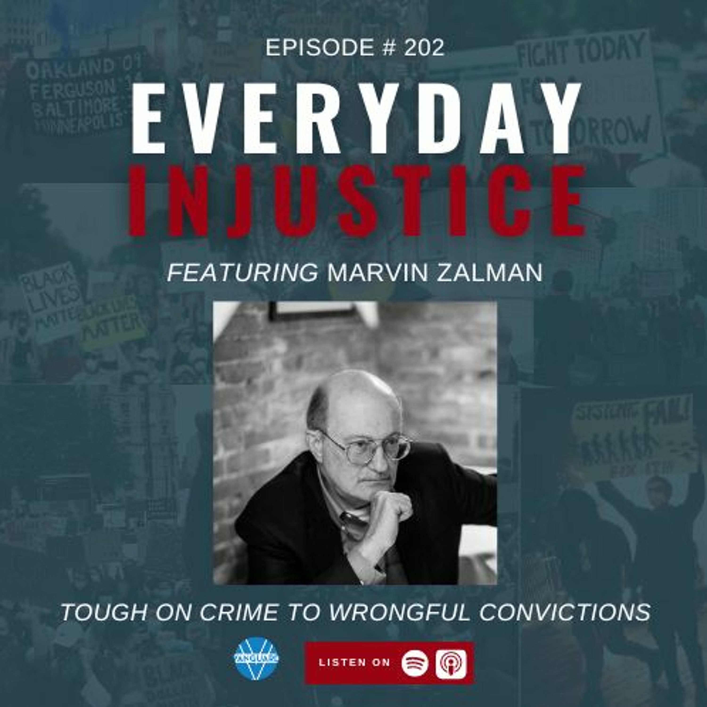 Everyday Injustice Podcast Episode 202: Marvin Zalman Talks Criminal Justice Reform