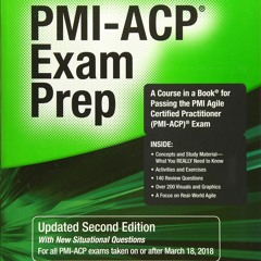 [PDF] PMI-ACP Exam Prep : A Course in a Book for Passing the PMI Agile