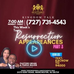 Resurrection Appearances Part 3