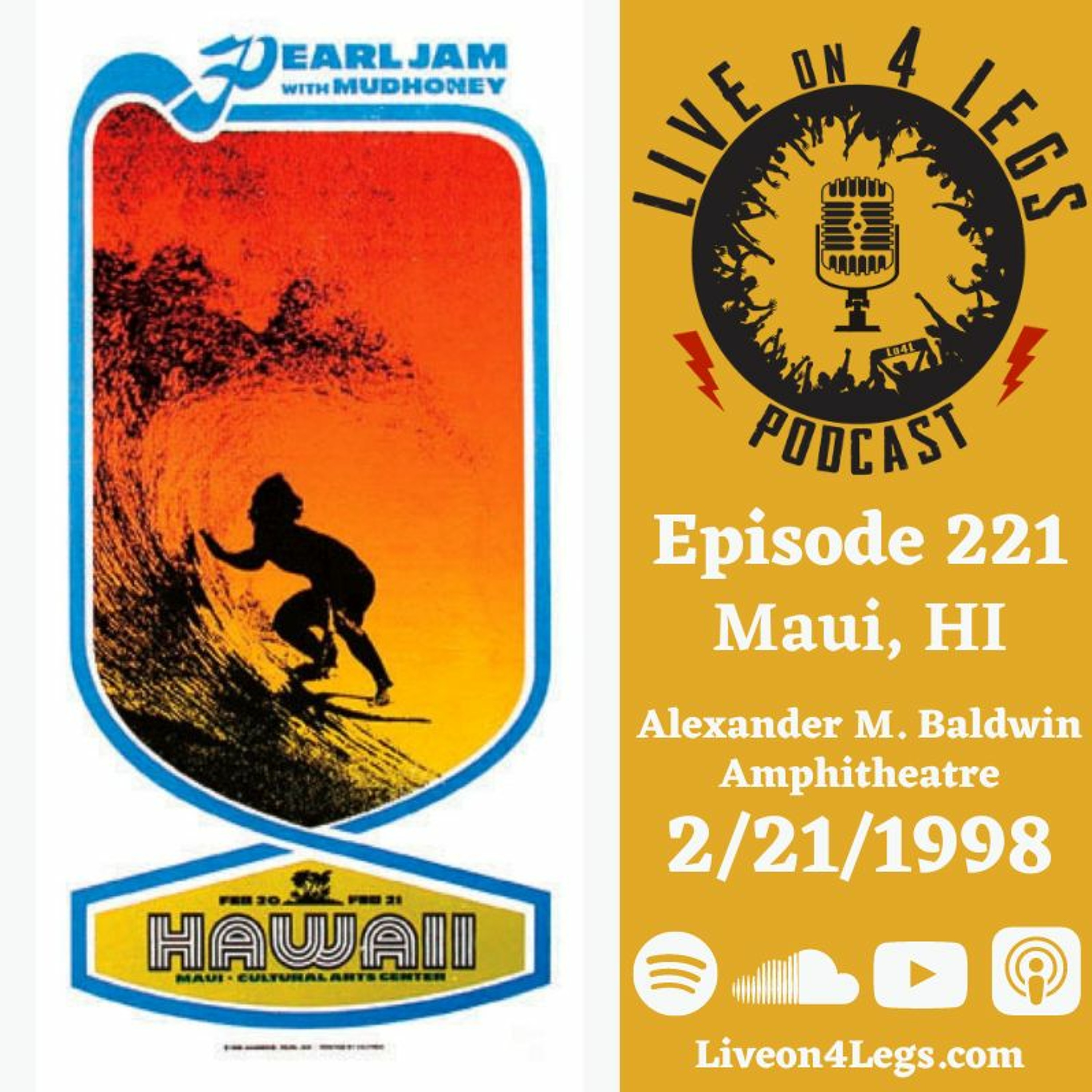Live On 4 Legs: Pearl Jam Podcast