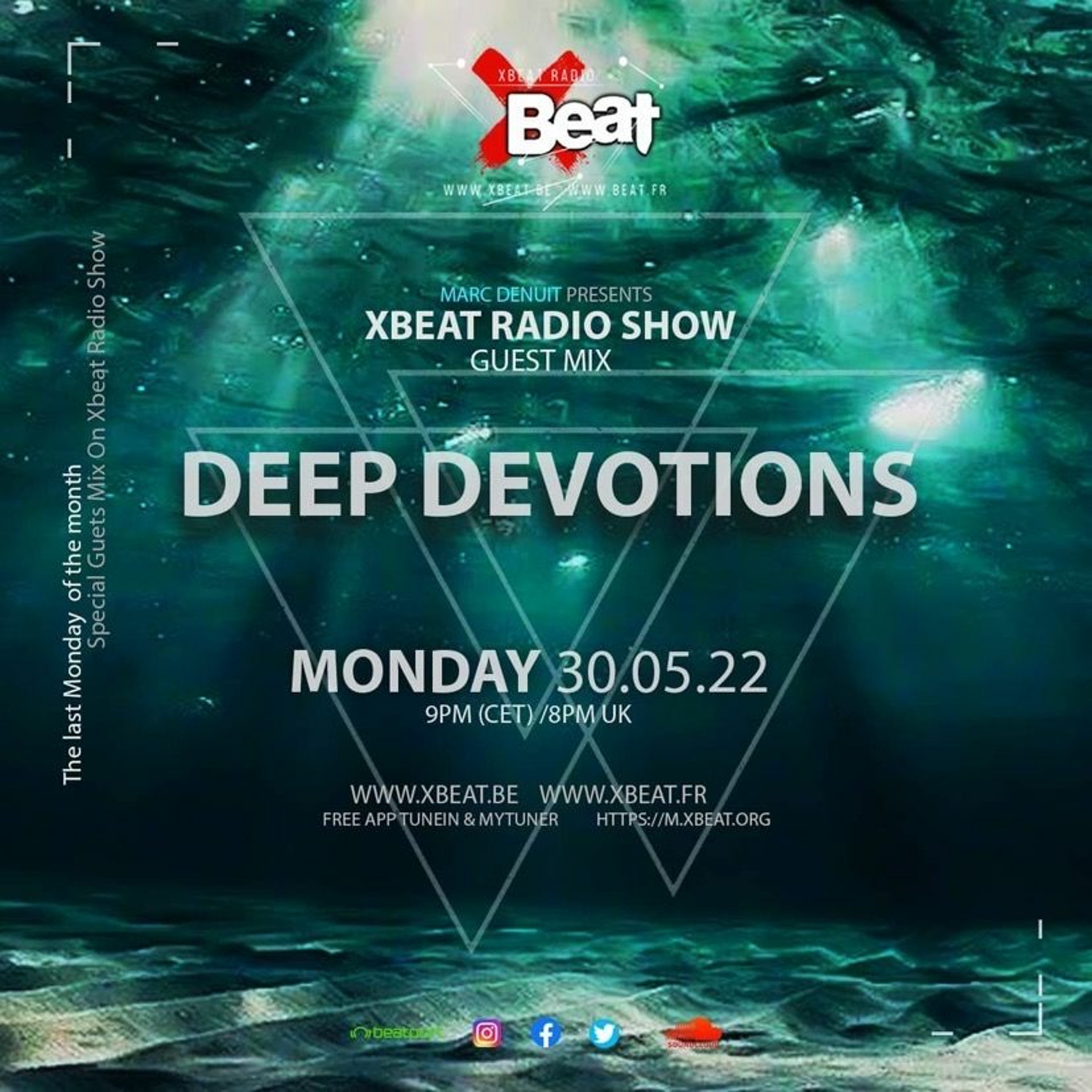 guest mix I xbeat radio may 2022 I by Deep Devotions episode artwork