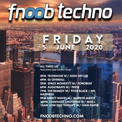 Piter Black - Radio Show / Fnoob Techno radio / Dj set