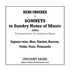 Crocker: SONNETS to Sundry Notes of Music (2020)