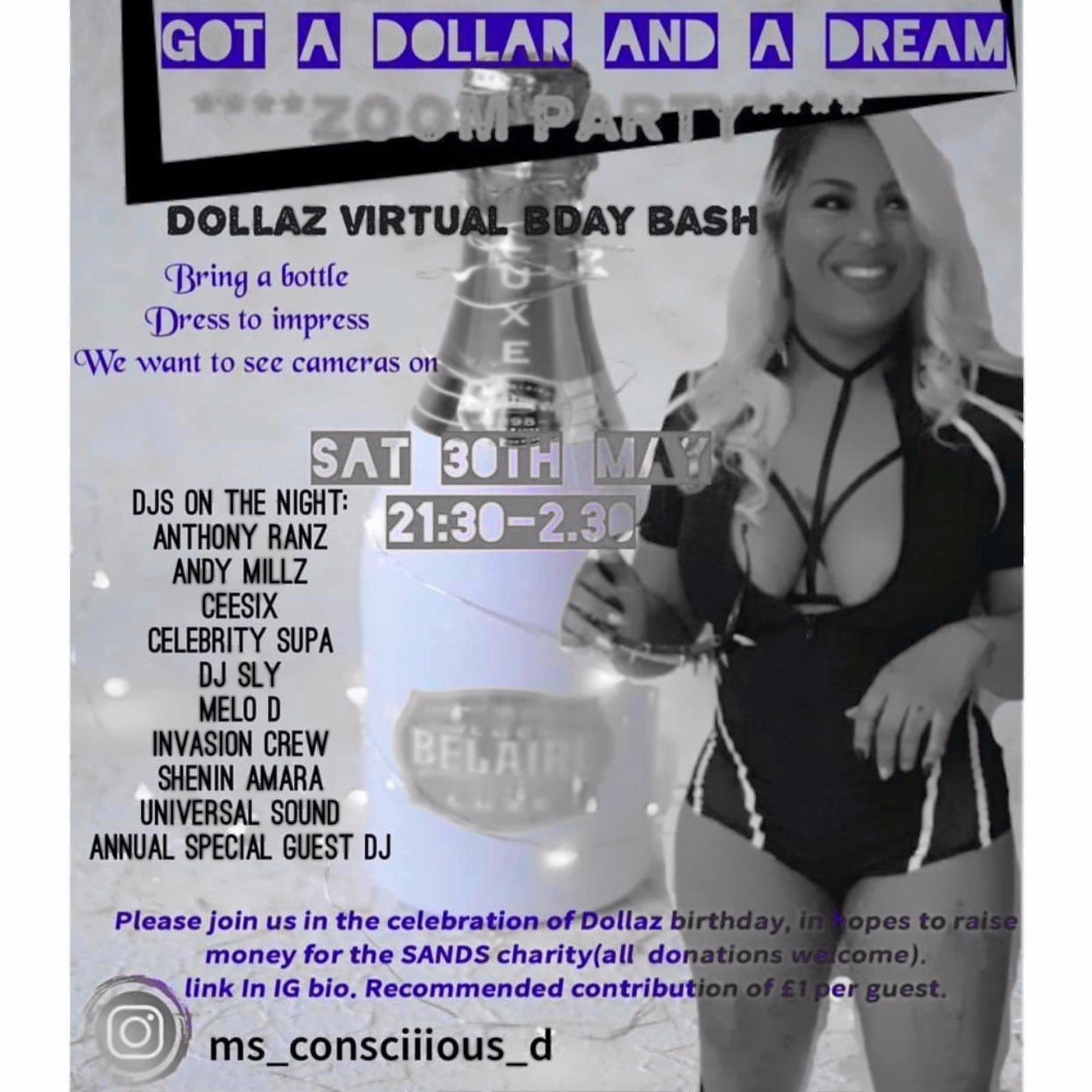 Part 2 Got A Dollar And A Dream Virtual Birthday Bash With Special Guest Djs episode artwork