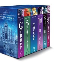 🌽[Read BOOK-PDF] The Lunar Chronicles Boxed Set Cinder Scarlet Cress Fairest Stars Abov 🌽
